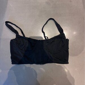 Black urban outfitters corset top